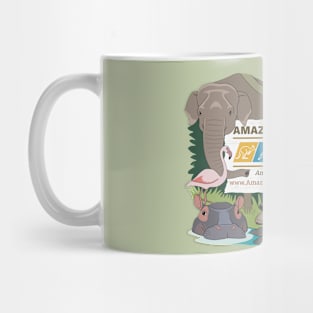 Animal Collage Logo Mug